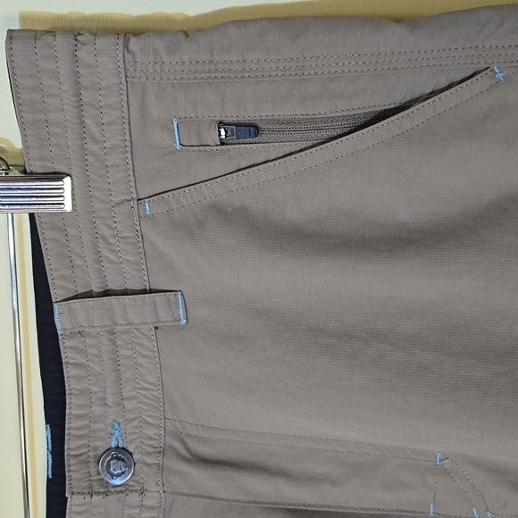 Howler Bros Horizon Hybrid Short Mens Size 32 Tan Quick Dry Nylon Ripstop Reinfo - Picture 4 of 10